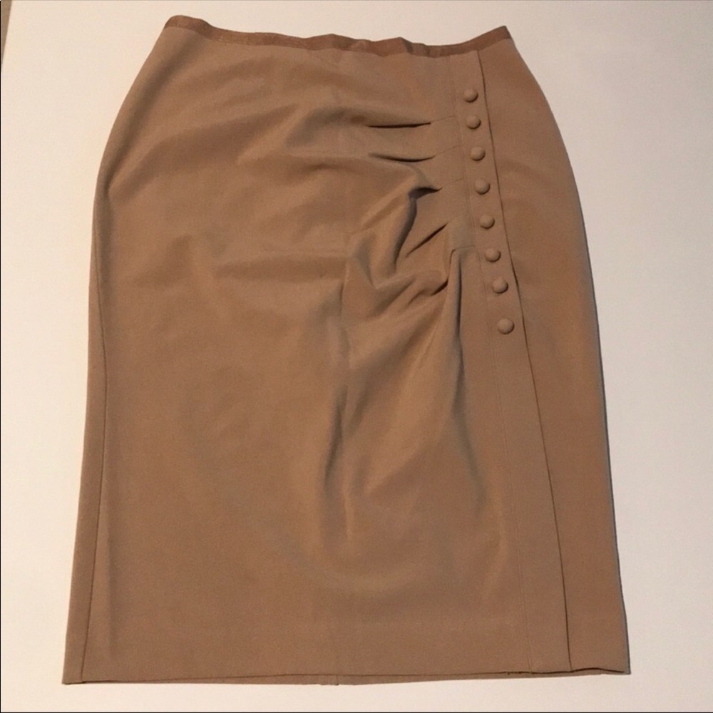 *NEW* New York & Co tan *Pencil Skirt Size 0